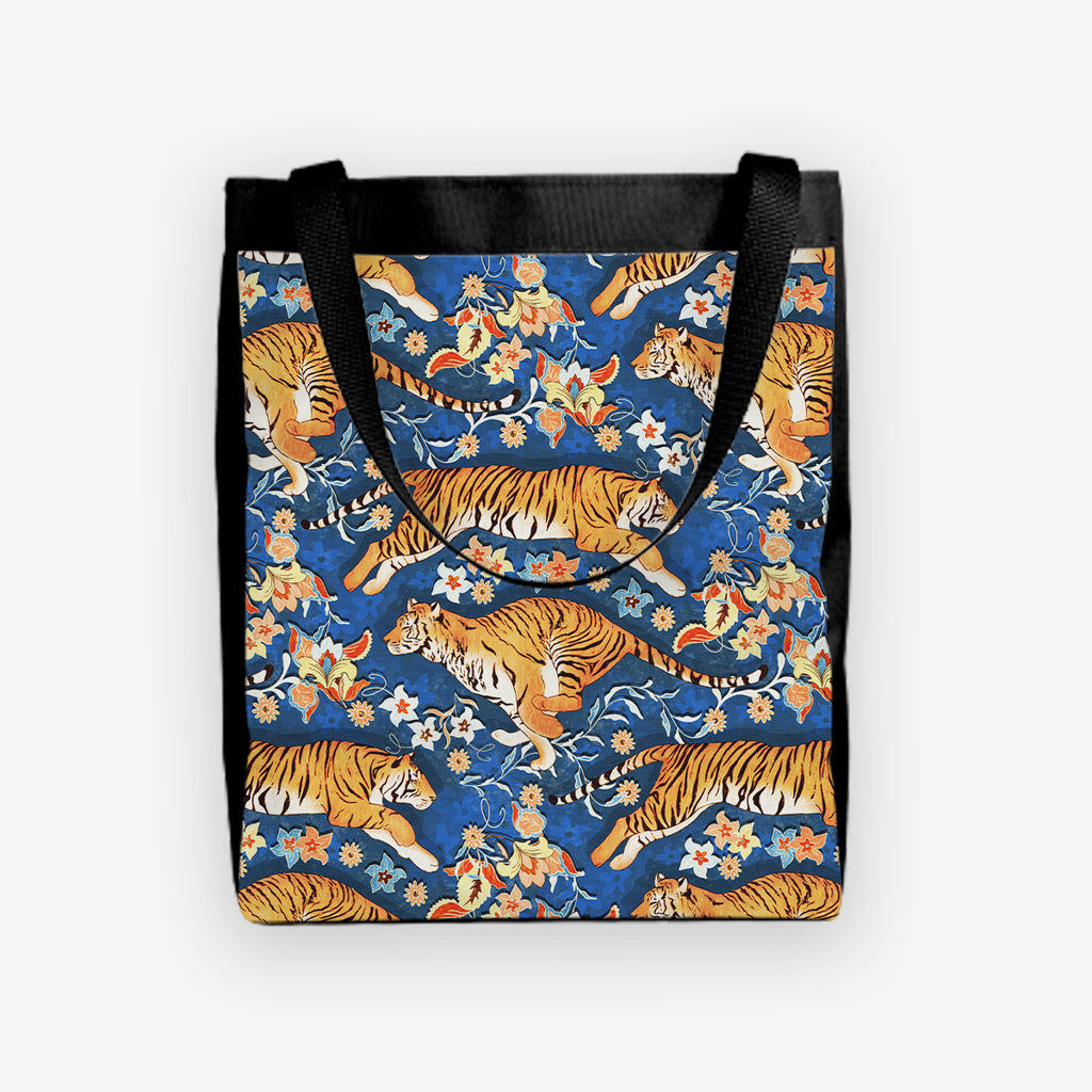 Animalier's Tiger Chintz Day Tote - Perrin Le Feuvre - Mockup
