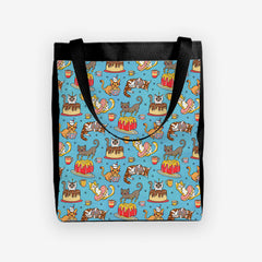 Cats and Confectionary Day Tote