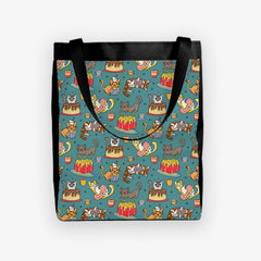 Cats and Confectionary Day Tote