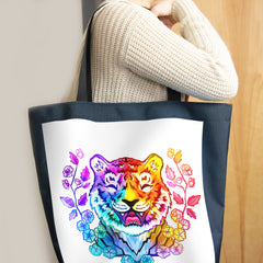 Tiger Ray of Rainbows Day Tote