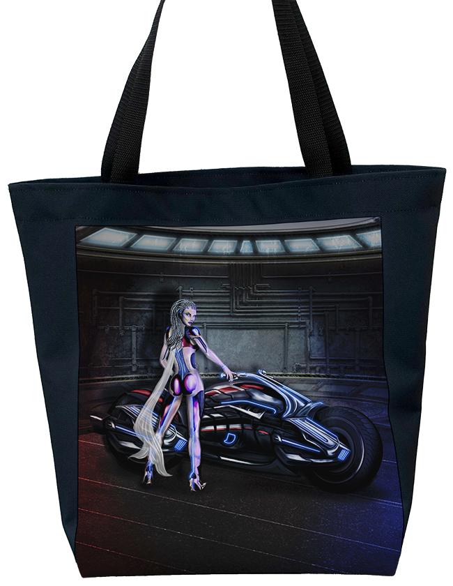 Hot Wired Day Tote - Karl A. Nordman - Mockup