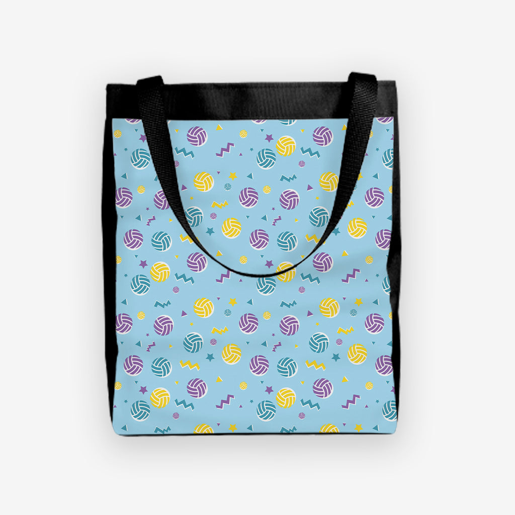 Go For The Volley Day Tote - Inked Gaming - HD - Mockup - Blue