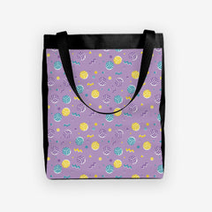 Go For The Volley Day Tote - Inked Gaming - HD - Mockup - Purple