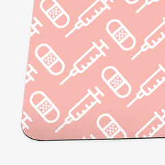 Bandage and Vaccine Playmat - Inked Gaming - EG - Corner - Pink - 28
