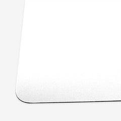 Hello I'm Vaccinated Playmat - Inked Gaming - EG - Corner - White- 28