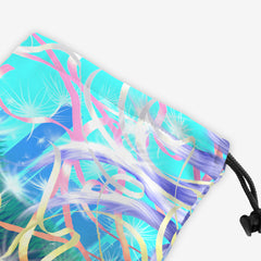 Dandelion Flower Woman Dice Bag