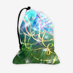 Dandelion Flower Woman Dice Bag