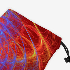 Cooled Spiral Dice Bag - Aubrey Denico - Corner - Red