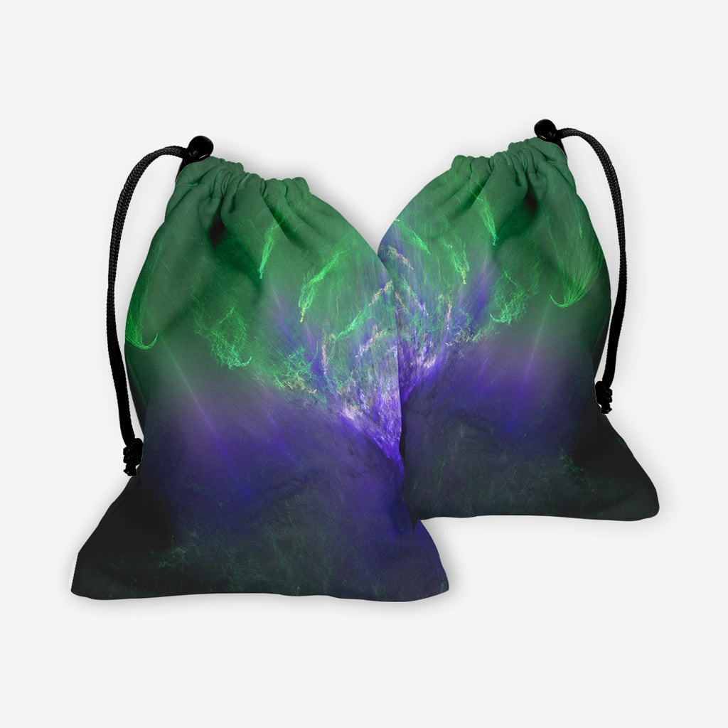 Dark Falling Star Dice Bag