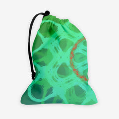 Net Of Green Dice Bag