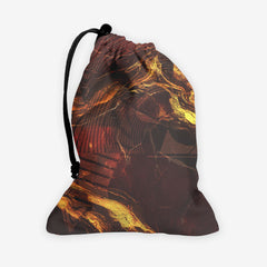 Marbled Ruby Dice Bag