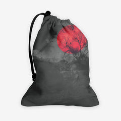 Red Sun Raven Dice Bag