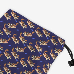 Flopped Cat Dice Bag