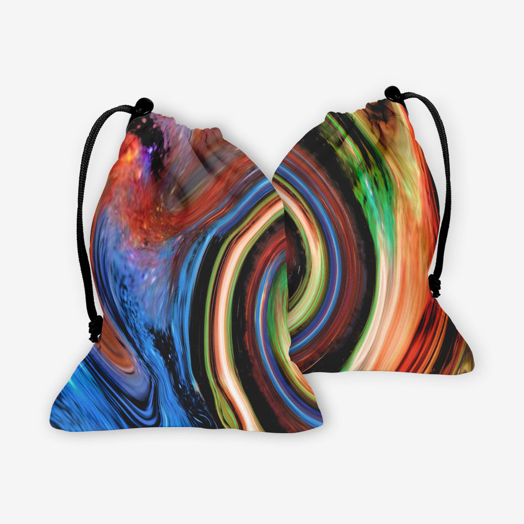 Black Hole Dice Bag - Carbon Beaver - Mockup - F