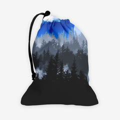 Misty Forest Dice Bag - Carbon Beaver - Mockup
