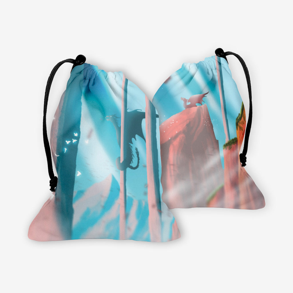 Valley of Drakes Dice Bag