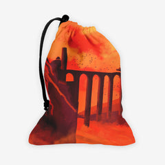 Volcano Fortress Dice Bag