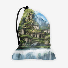 Waterfall Citadel Dice Bag - Carbon Beaver - Mockup