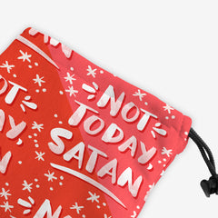 Not Today Satan Pattern Dice Bag - CatCoq - Corner