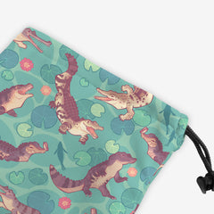 Crocos In Water Dice Bag