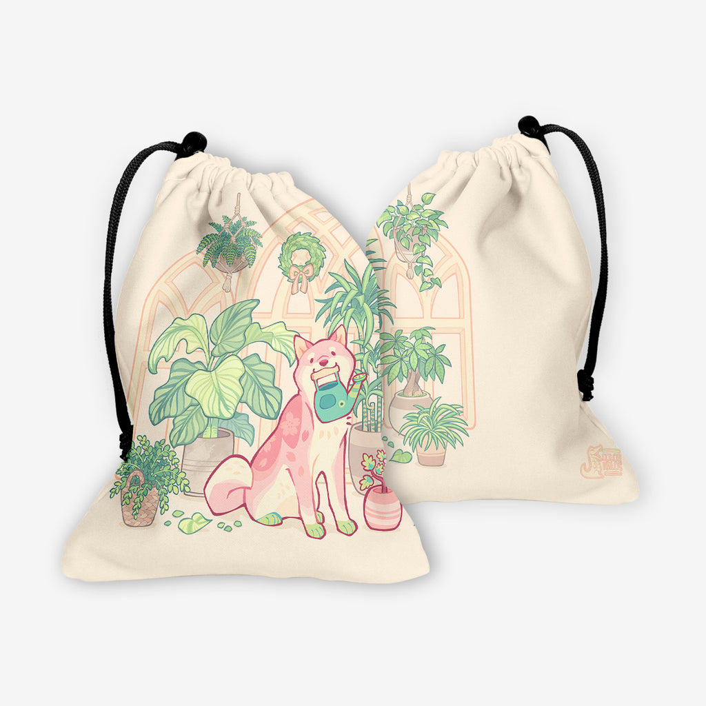 Green Thumb Shiba Dice Bag