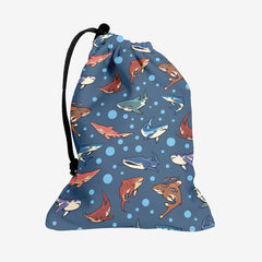 Sharks Dice Bag - Colordrilos - Mockup - Blue