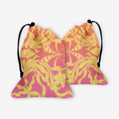 Psychedelic Daffodils Dice Bag