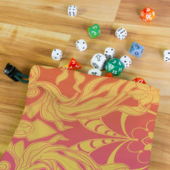 Psychedelic Daffodils Dice Bag