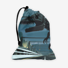 Animated Dinosaur Skeleton Dice Bag