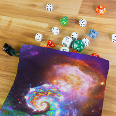 Entangled In Space Dice Bag