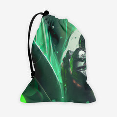 Green Crystal Astronaut Dice Bag