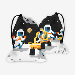 Pixel Moon Race Dice Bag
