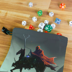 Riding To Battle Dice Bag