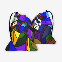 Stained Glass Warrior Dice Bag