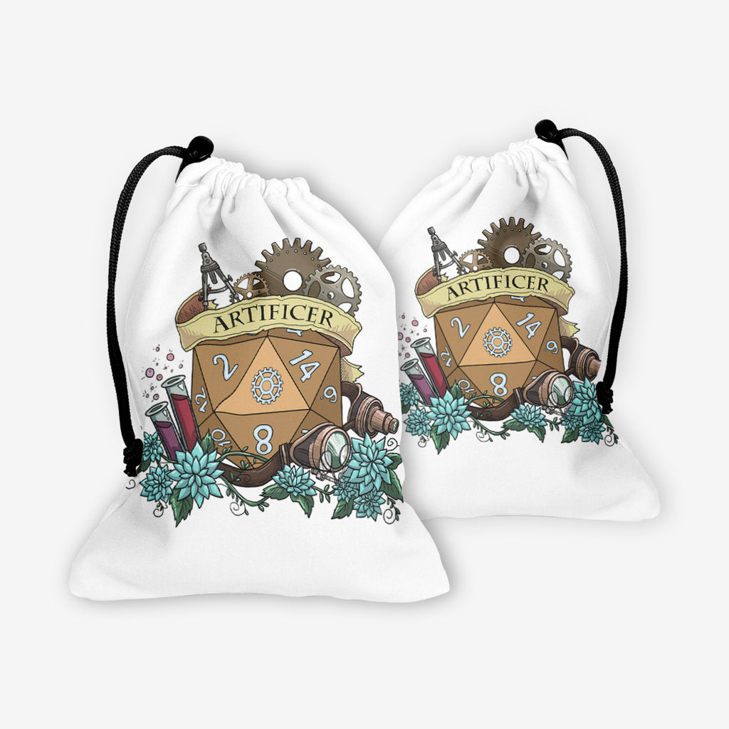 Artificer D20 Dice Bag