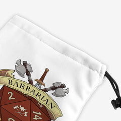Barbarian D20 Dice Bag