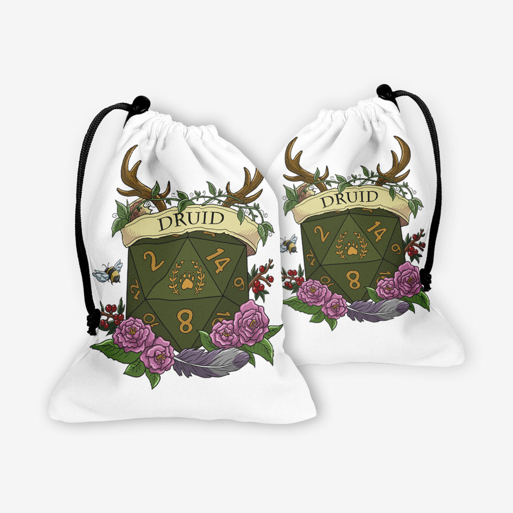 Druid D20 Dice Bag