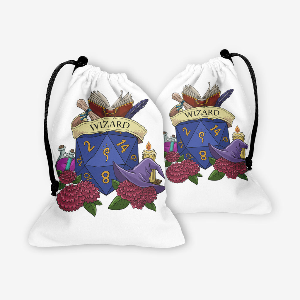 Wizard D20 Dice Bag