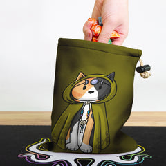 Druid Cat Dice Bag