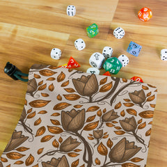 Woodland Tulips Dice Bag