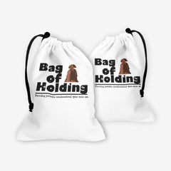 Bag of Holding Dice Bag - Eleonor Gardner - Mockup - F - White