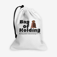 Bag of Holding Dice Bag - Eleonor Gardner - Mockup - White