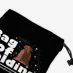 Bag of Holding Dice Bag - Eleonor Gardner  - Corner - Black