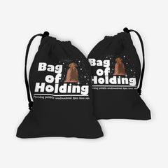 Bag of Holding Dice Bag - Eleonor Gardner - Mockup - F - Black