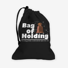 Bag of Holding Dice Bag - Eleonor Gardner - Mockup - Black