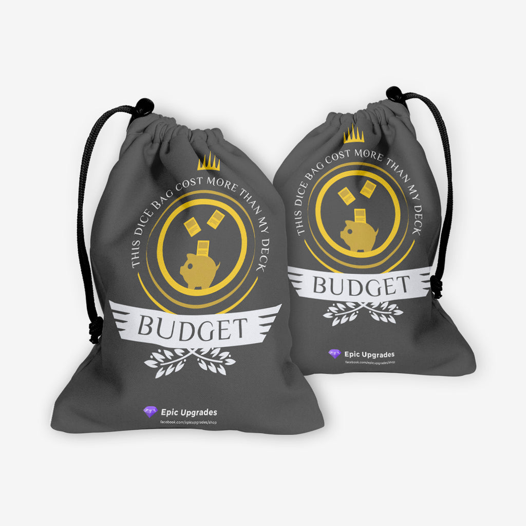 Budget Life Dice Bag - Epic Upgrades - Mockup - FB