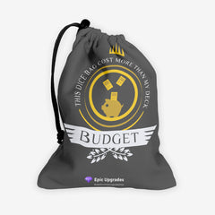 Budget Life Dice Bag - Epic Upgrades - Mockup