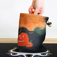 Halloween Cat Dice Bag