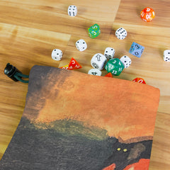 Halloween Cat Dice Bag