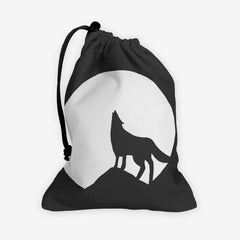 Midnight Wolf Dice Bag